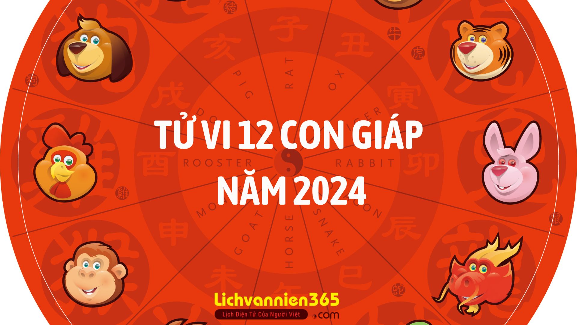 Tử Vi Năm 2024 của 12 Con Giáp LichVanNien365