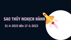 Sao Thủy nghịch hành từ ngày 21-4-2023 đến ngày 17-5-2023 có ảnh hưởng gì lớn