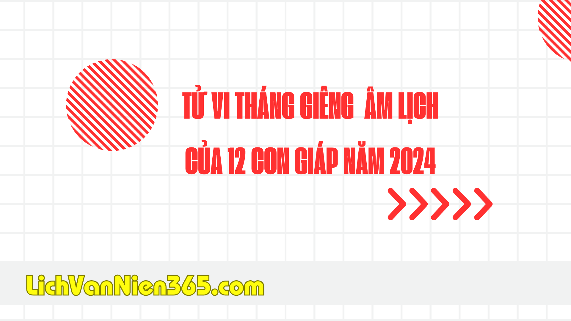 Tử Vi Tháng 1 âm lịch năm 2024 của 12 Con Giáp (từ ngày 10/2/2024 đến 9