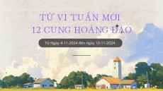 Tử Vi Tuần Mới 12 Cung Hoàng Đạo Từ Ngày 4-11-2024 đến ngày 10-11-2024 