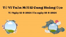 Tử Vi Tuần Mới 12 Cung Hoàng Đạo Từ Ngày 12-8-2024 đến ngày 18-8-2024 