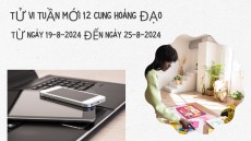 Tử Vi Tuần Mới 12 Cung Hoàng Đạo Từ Ngày 19-8-2024 đến ngày 25-8-2024 