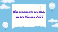 Màu sắc may mắn và cấm kỵ cho tuổi Mão năm 2024