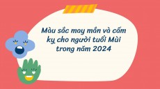 Màu sắc may mắn và cấm kỵ cho người tuổi Mùi trong năm 2024