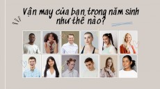 Năm sinh là năm tốt hay xấu? Vận may của bạn trong năm sinh như thế nào?