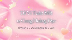 Tử Vi Tuần Mới 12 Cung Hoàng Đạo Từ Ngày 10-3-2025 đến ngày 16-3-2025 